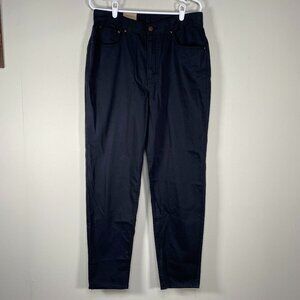 Levi's High Waisted Mom Denim Jeans Women's 31 x 30 Black Twill Cotton Hemp NWT